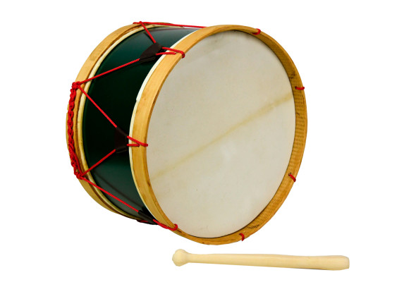 Sond Bombo tradicional 38cm Madeira/verde Sond Bombo tradicional 38cm Madeira/verde